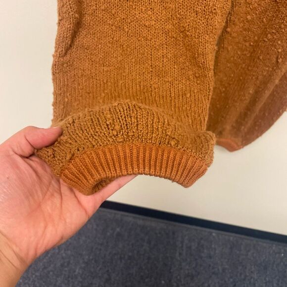 Free People Beach Cognac Sweater Knit Pant - Picture 3 of 6